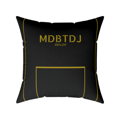 MDBTDJ#BGLDP Spun Polyester Square Pillow