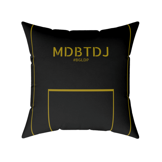 MDBTDJ#BGLDP Spun Polyester Square Pillow