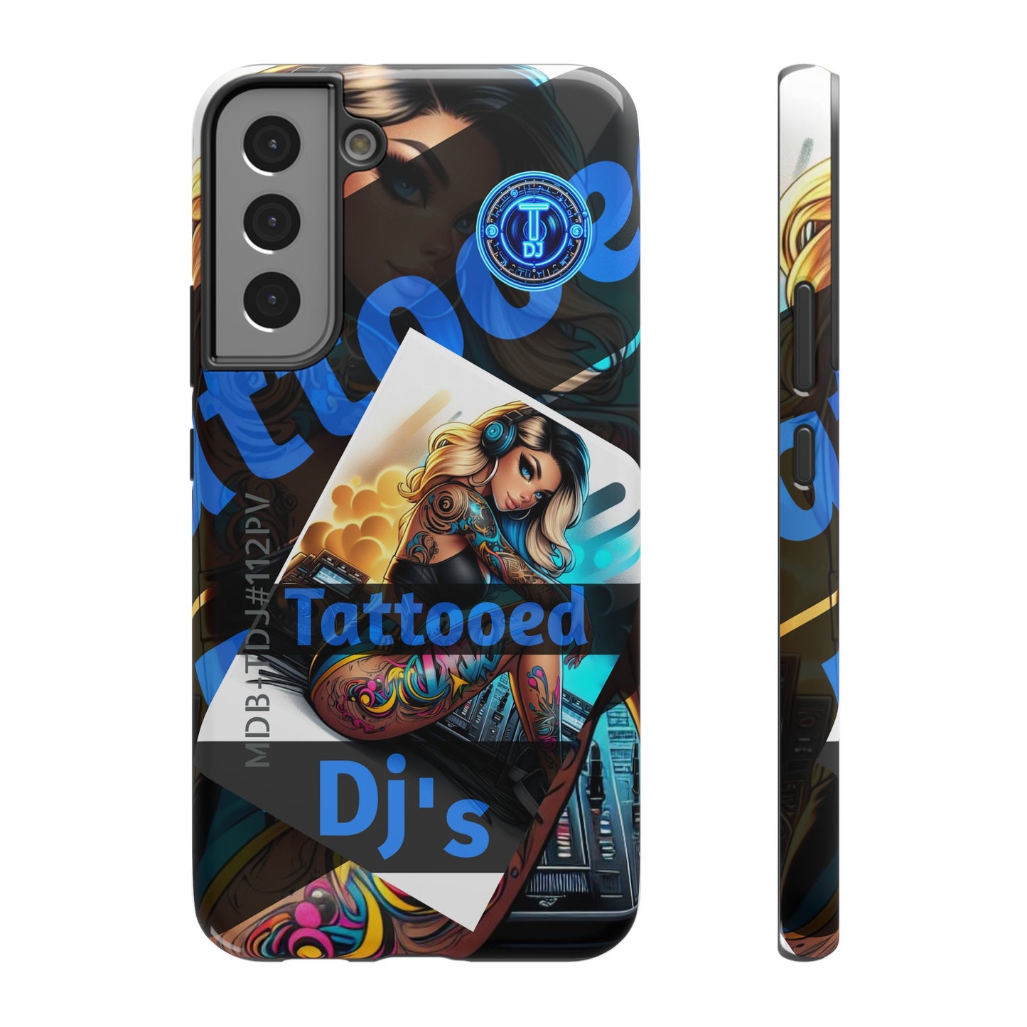 MDBTDJ#ICN112-PV Impact-Resistant Phone Case Tattooed DJ's Limited Edition Fits Most, Phone Case, Tattooed Djs Shop