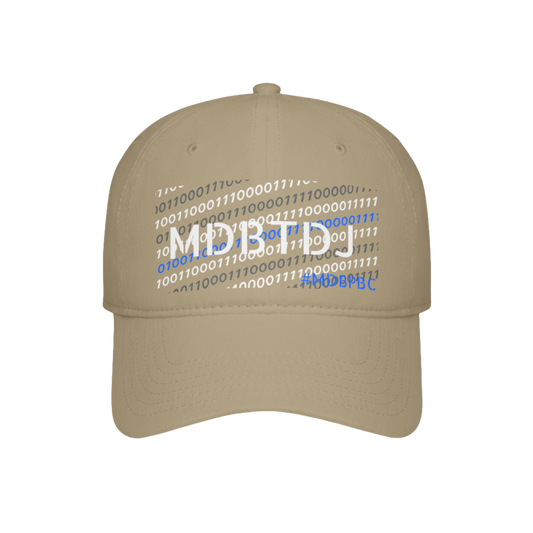 MDBTDJ #MDBPBC Khaki - Low Profile Baseball Cap