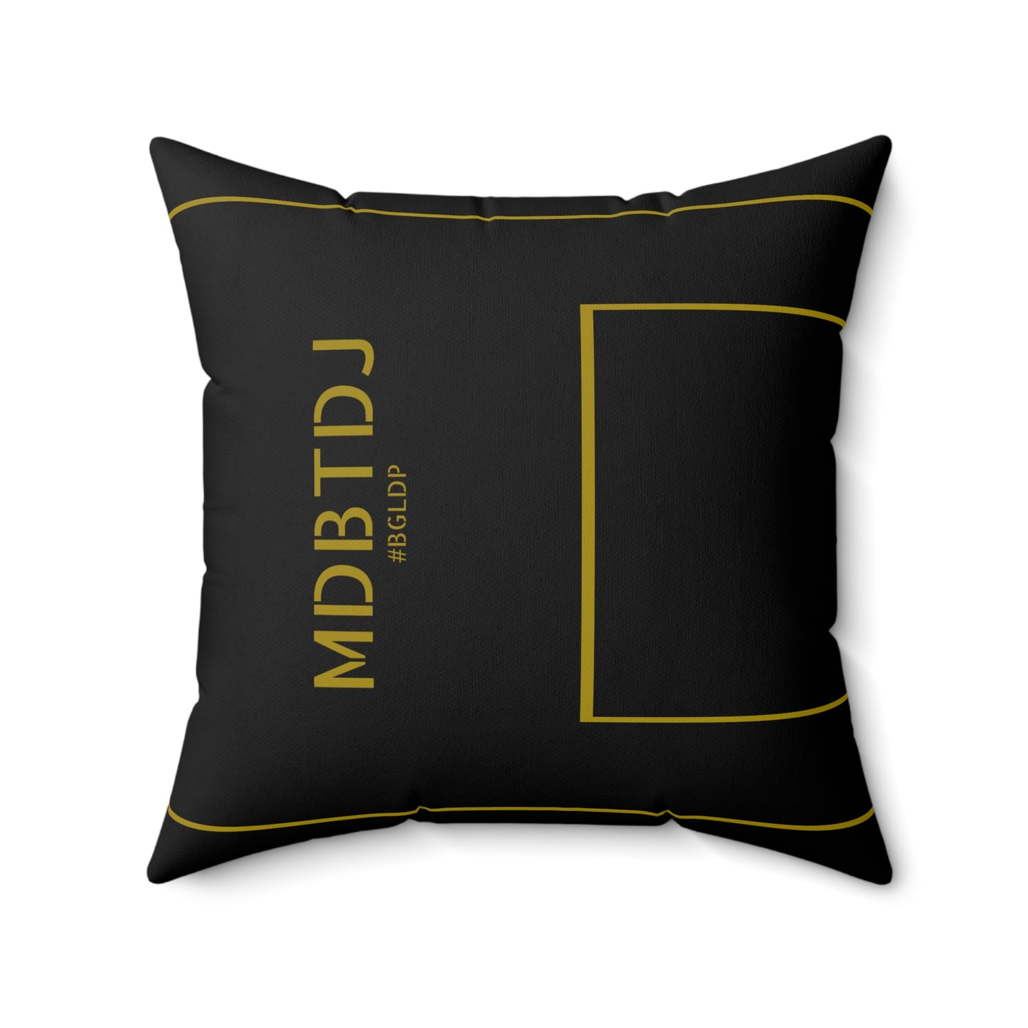 MDBTDJ#BGLDP Spun Polyester Square Pillow