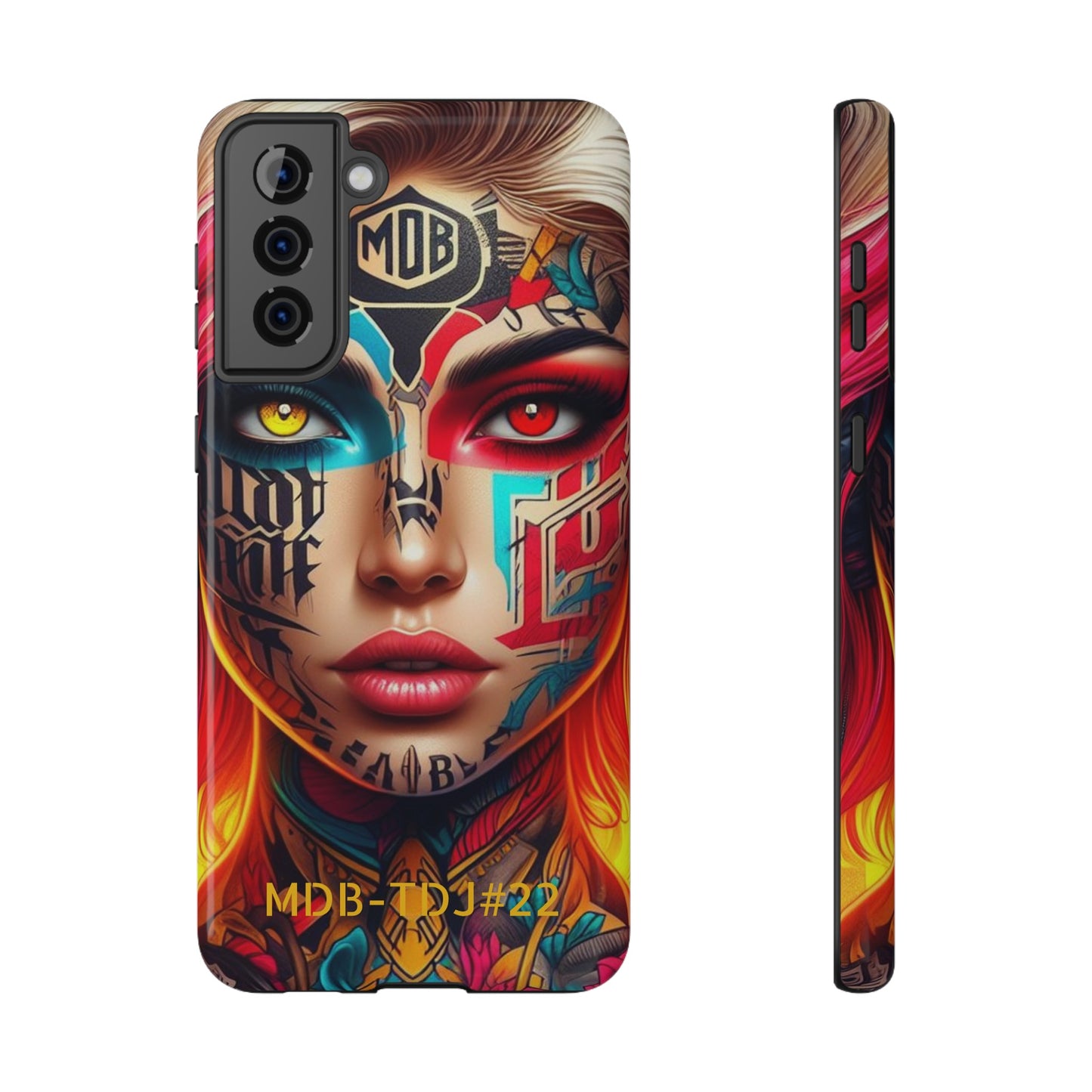 MDBTDJ#22 Impact-Resistant Phone Cases Fits most Tattooed DJ's Limited Edition, Phone Case, Tattooed Djs Shop