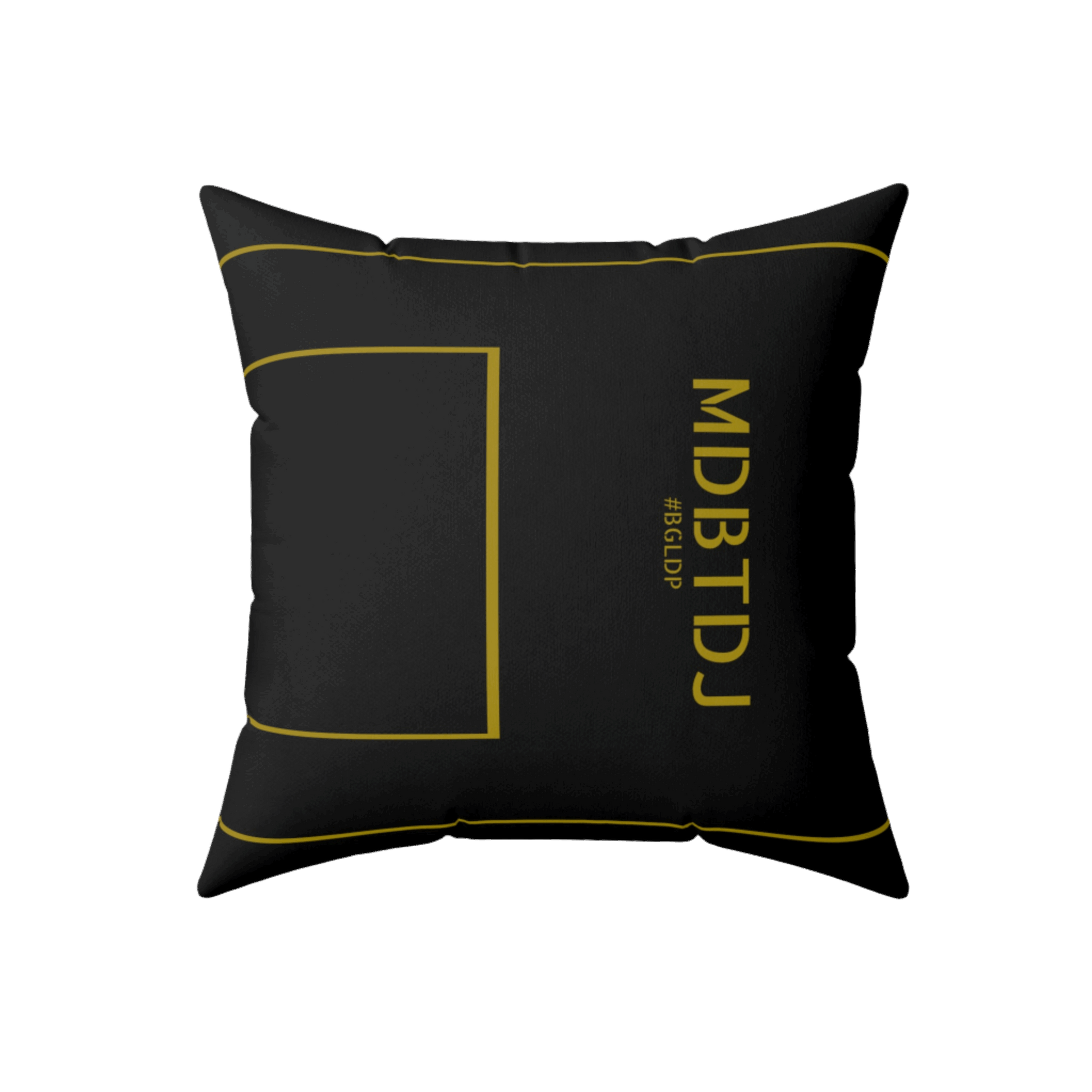 MDBTDJ#BGLDP Spun Polyester Square Pillow