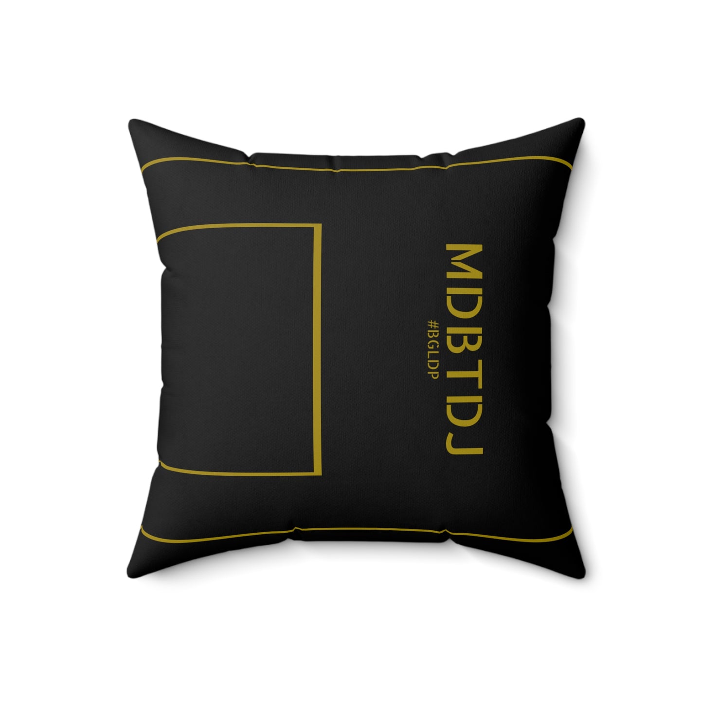 MDBTDJ#BGLDP Spun Polyester Square Pillow