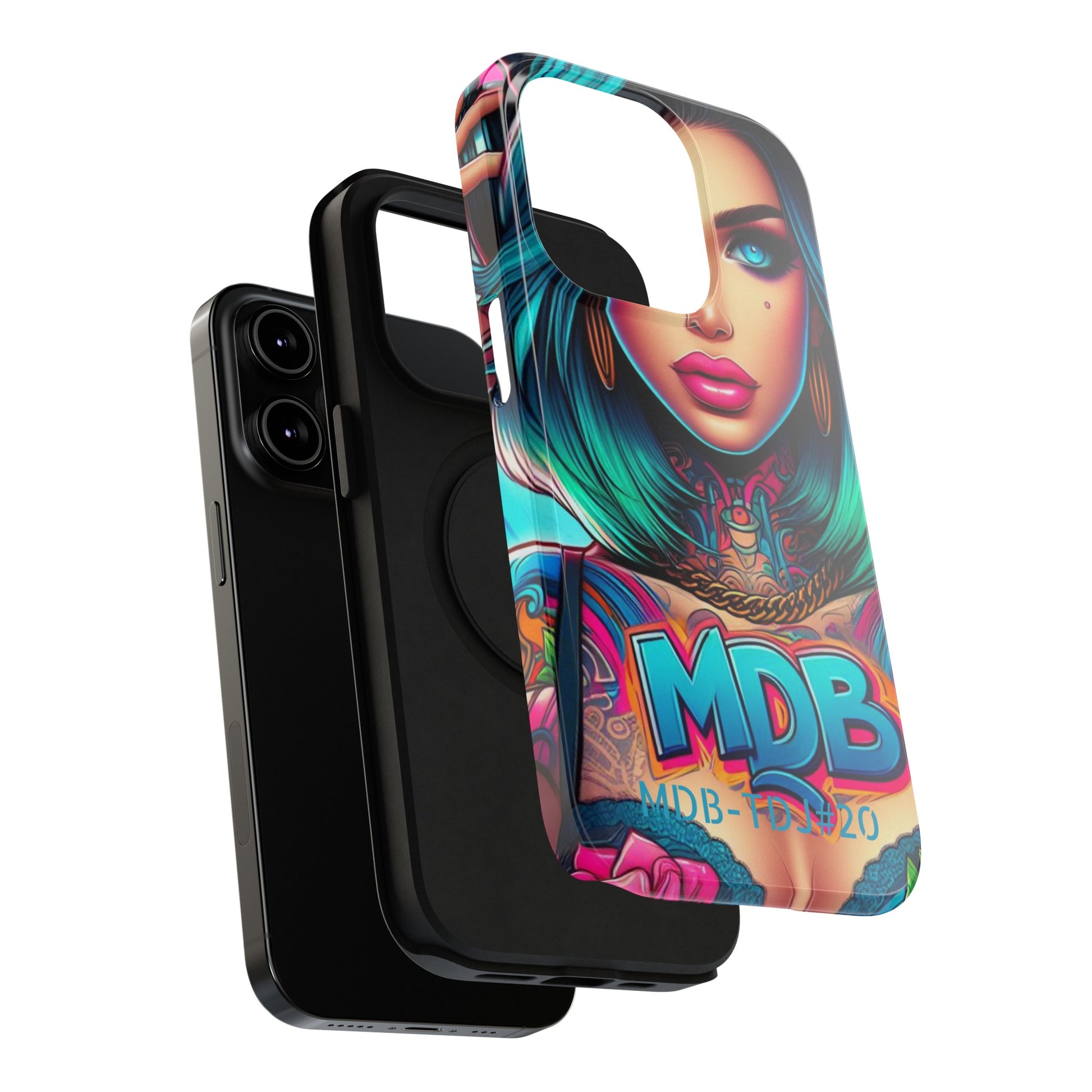 MDBTDJ#20 Impact-Resistant Phone Cases Fits most Tattooed DJ's Limited Edition, Phone Case, Tattooed Djs Shop