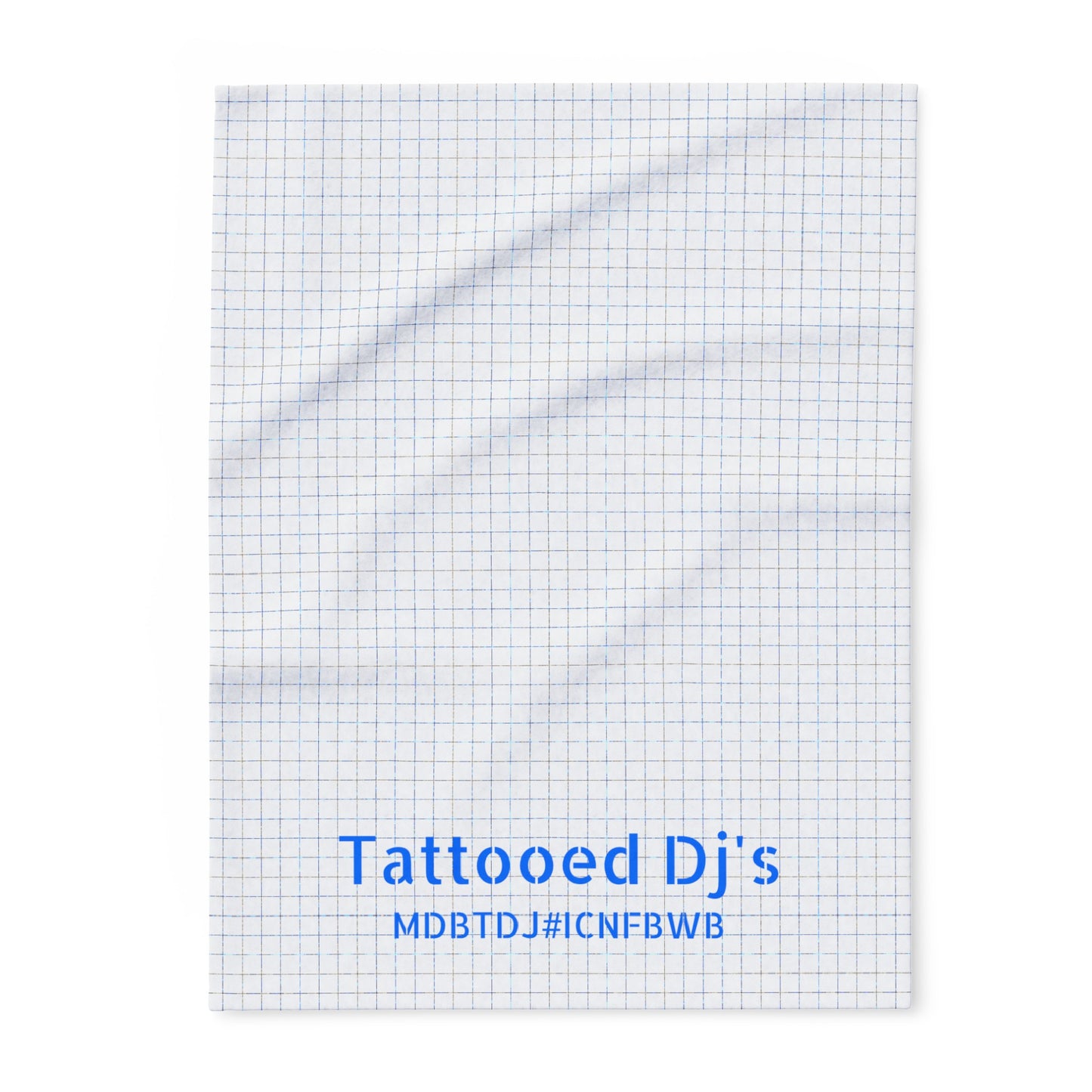 MDBTDJ#ICNFBWB Fleece Blanket Tattooed Dj's Limited Edition, Home Decor, Tattooed Djs Shop