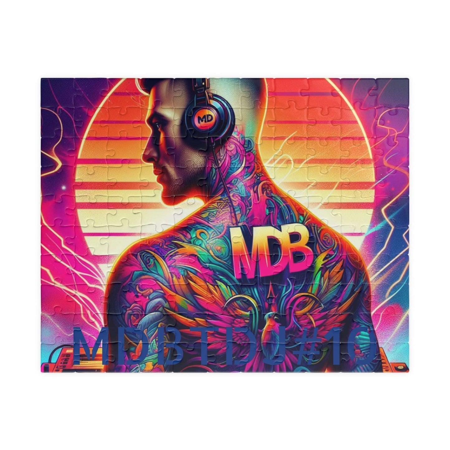 MDBTDJ#10 Puzzle (110, 252, 520, 1014-piece) Tattooed Dj's Limited Edition