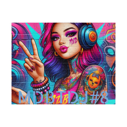 MDBTDJ#8 Puzzle (110, 252, 520, 1014-piece) Tattooed Dj's Limited Edition, Puzzle, Puzzles, Tattooed Djs Shop