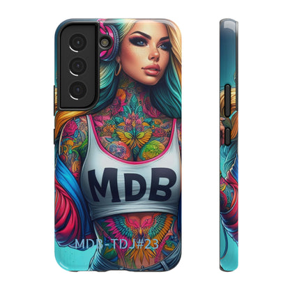 MDBTDJ#23 Impact-Resistant Phone Cases Fits most Tattooed DJ's Limited Edition, Phone Case, Tattooed Djs Shop