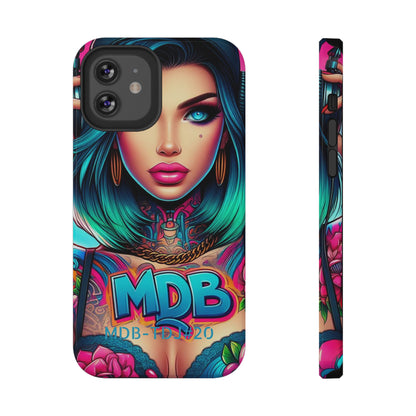 MDBTDJ#20 Impact-Resistant Phone Cases Fits most Tattooed DJ's Limited Edition, Phone Case, Tattooed Djs Shop