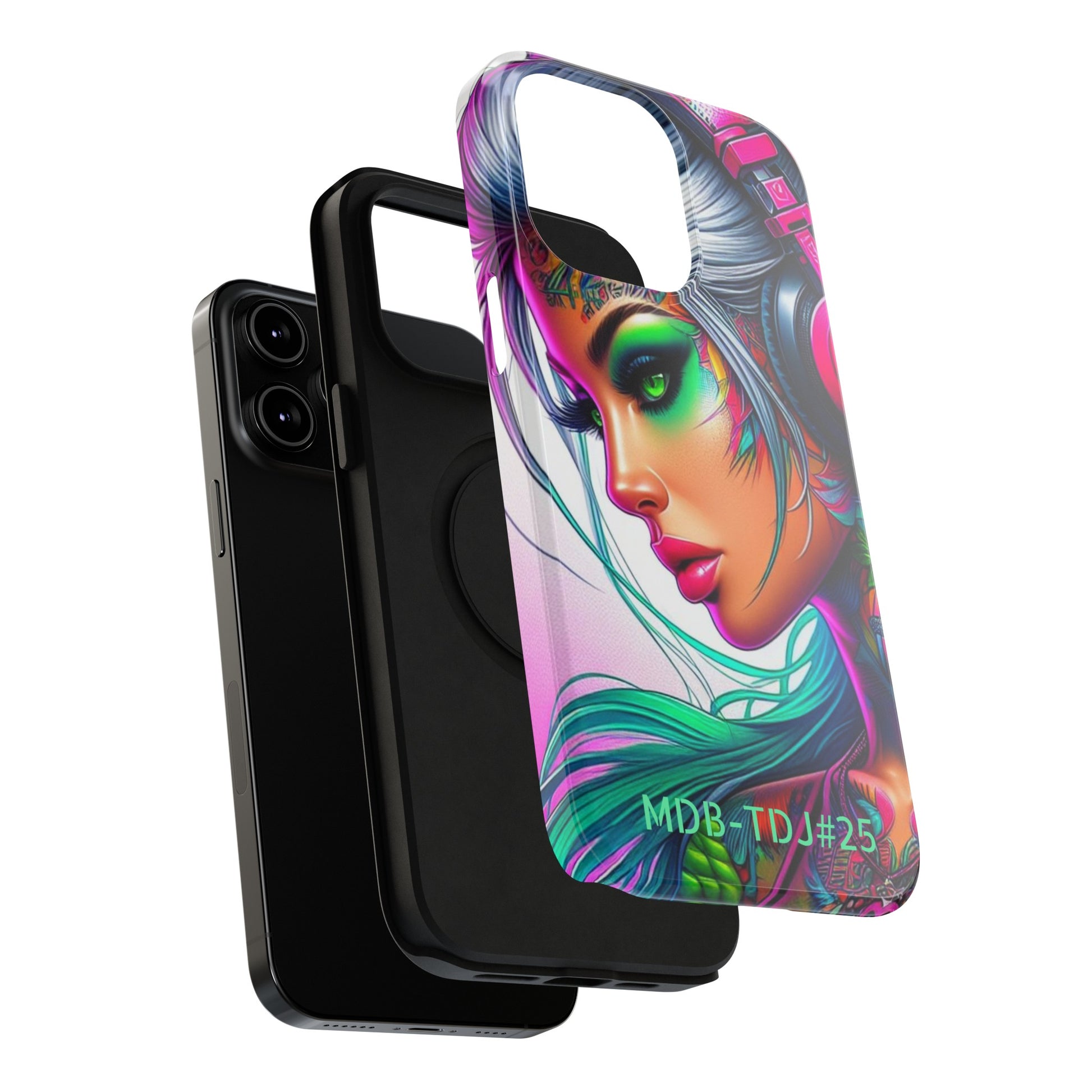 MDBTDJ#25 Impact-Resistant Phone Cases Fits most Tattooed DJ's Limited Edition, Phone Case, Tattooed Djs Shop