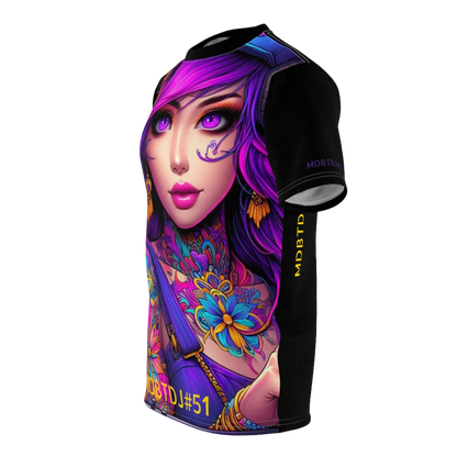 MDBTDJ#51 Premium Art Tee Shirt - Tattooed Dj's Limited Edition - Unisex, T-Shirt, T-Shirts, Tattooed Djs Shop