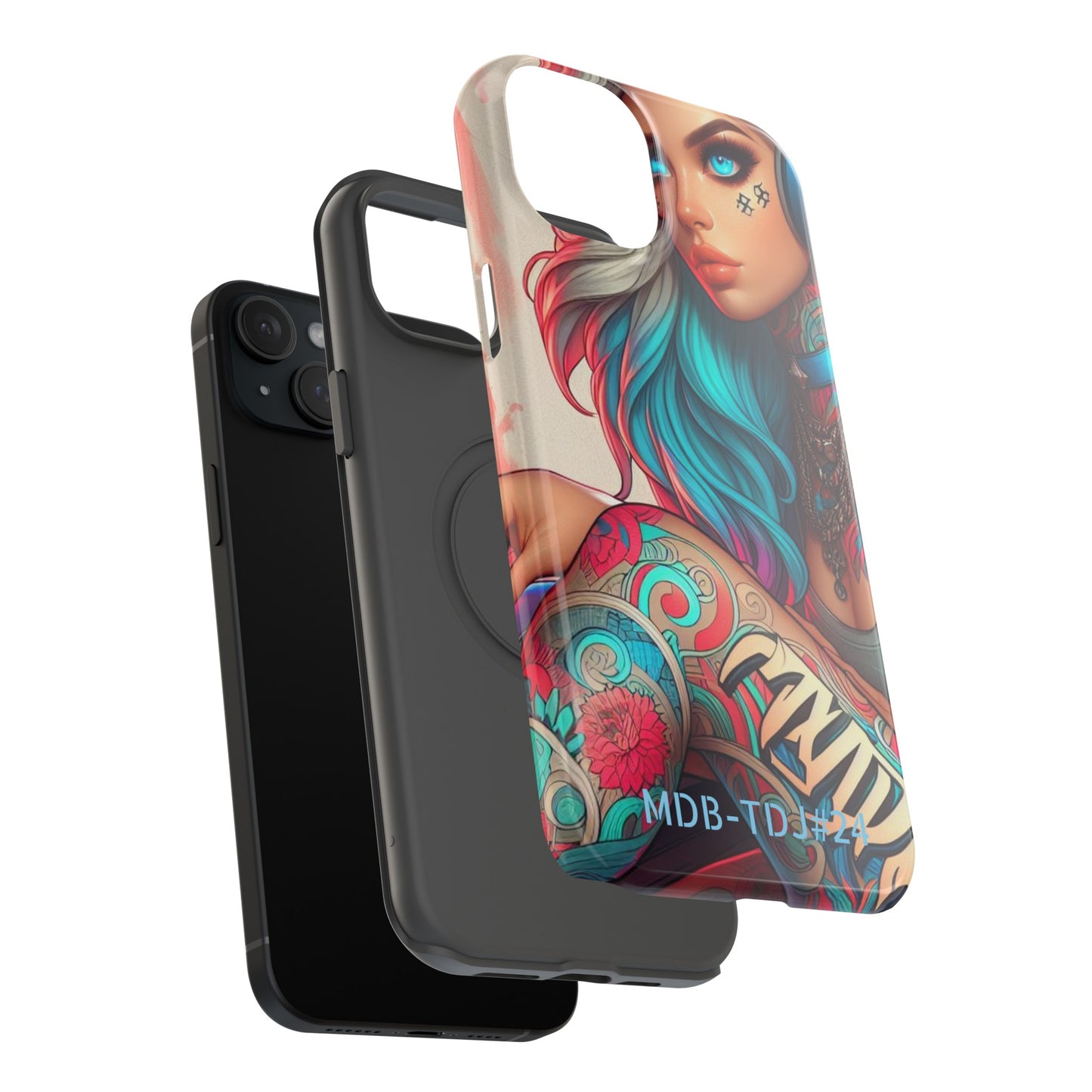 MDBTDJ#24 Impact-Resistant Phone Cases Fits most Tattooed DJ's Limited Edition, Phone Case, Tattooed Djs Shop