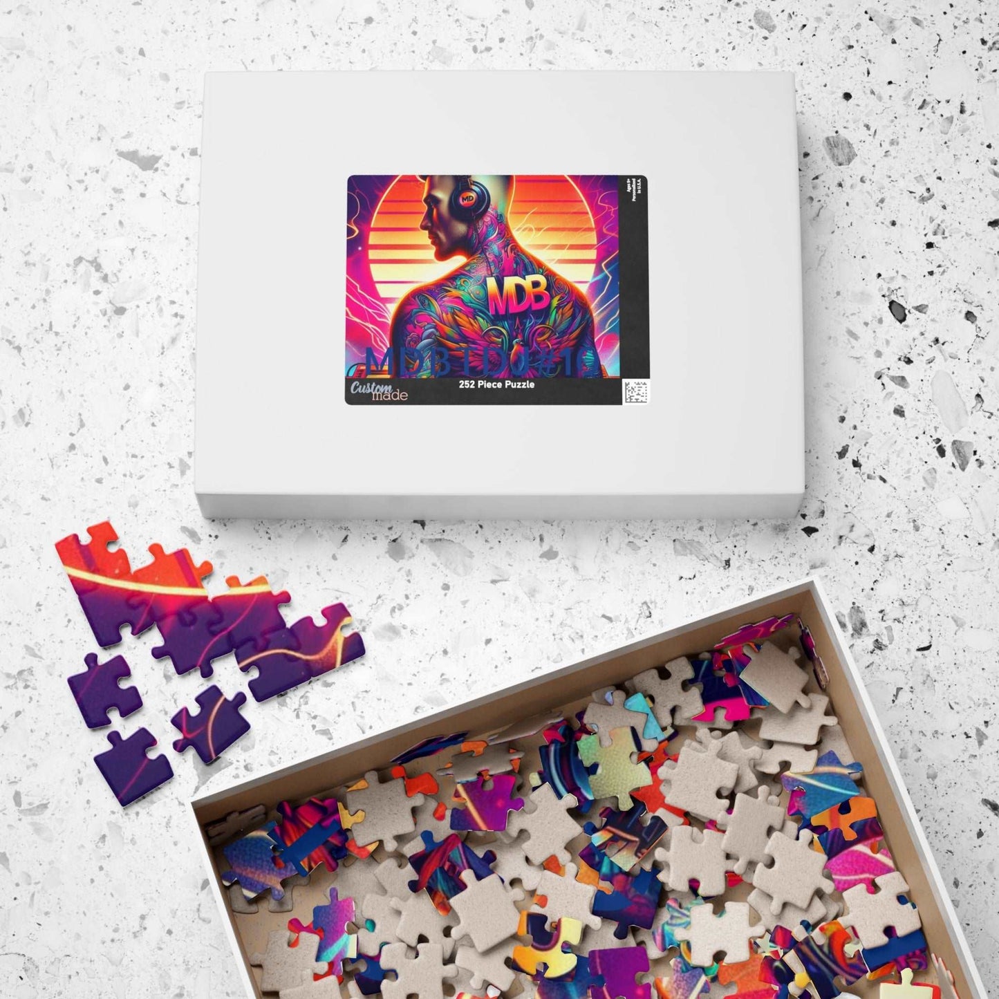 MDBTDJ#10 Puzzle (110, 252, 520, 1014-piece) Tattooed Dj's Limited Edition