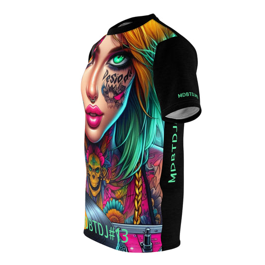 MDBTDJ#13 Premium Tee Shirt - Tattooed Dj's Limited Edition - Unisex, T-Shirt, Clothing Tops, Tattooed Djs Shop
