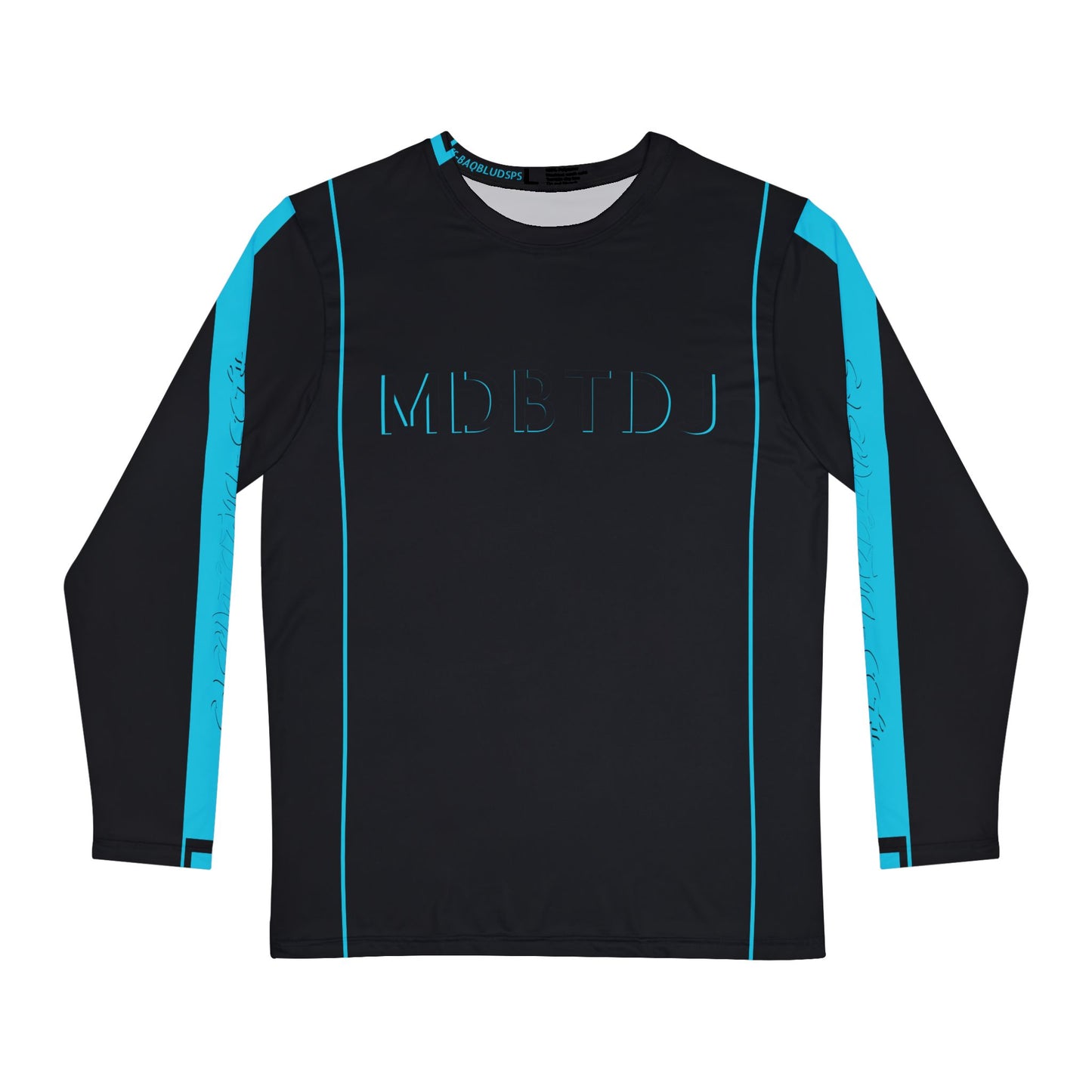 MDBTDJ#LSS-BAQBLUDSPS Premium Men's Long Sleeve Shirt, Long Sleeve Shirt, Clothing Tops, Tattooed Djs Shop