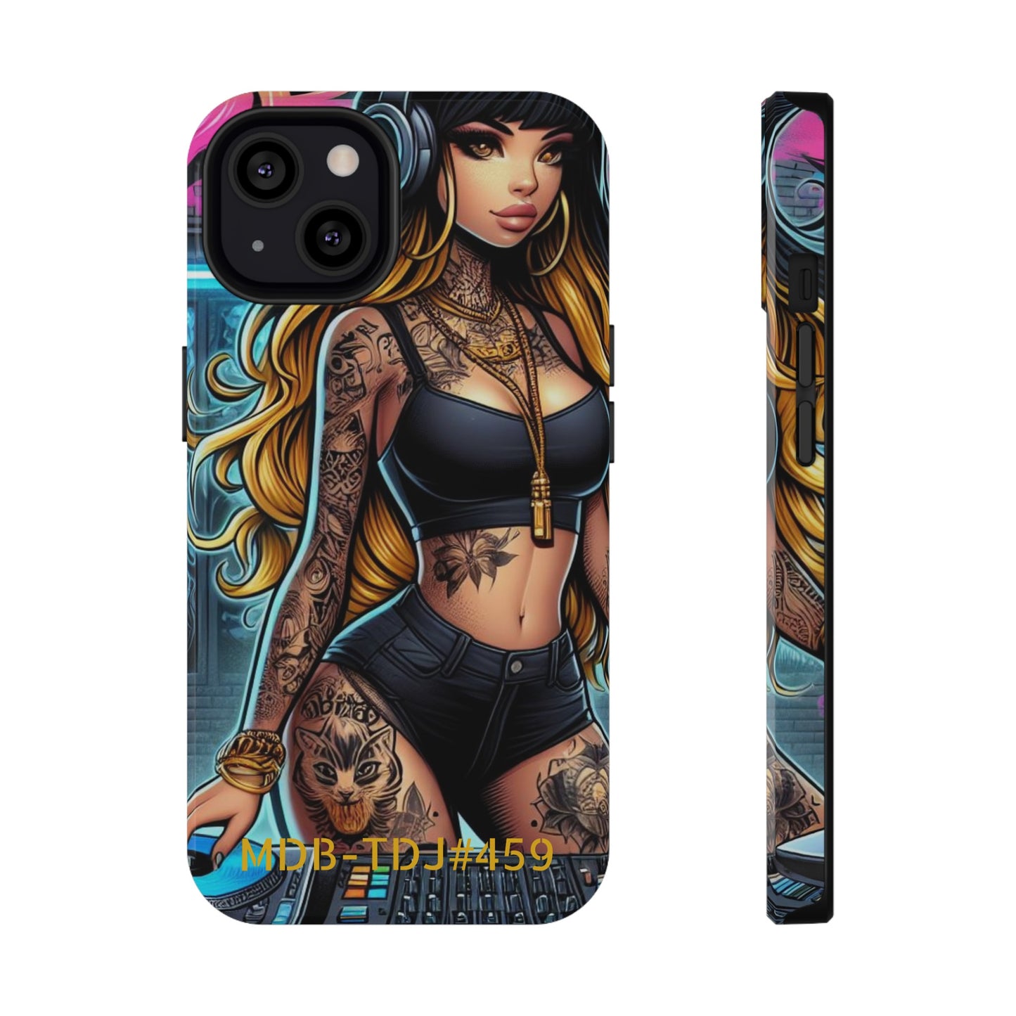 MDBTDJ#459 Impact-Resistant Phone Case Tattooed DJ's Limited Edition Fits Most, Phone Case, Tattooed Djs Shop