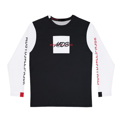 MDBTDJ#LLS-AJBR Premium Men's Long Sleeve Shirt, Long Sleeve Shirt, Clothing Tops, Tattooed Djs Shop