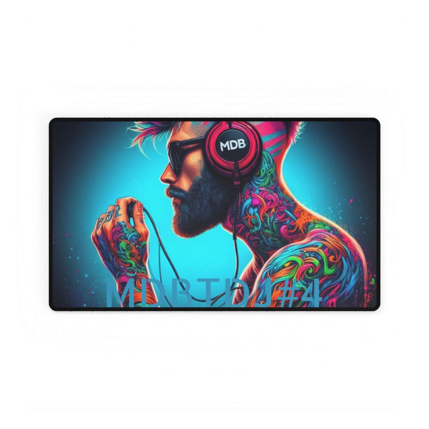 MDBTDJ#4 Mouse Pads Desk Mats Tattooed Dj's Limited Edition, Home Decor, Tattooed Djs Shop