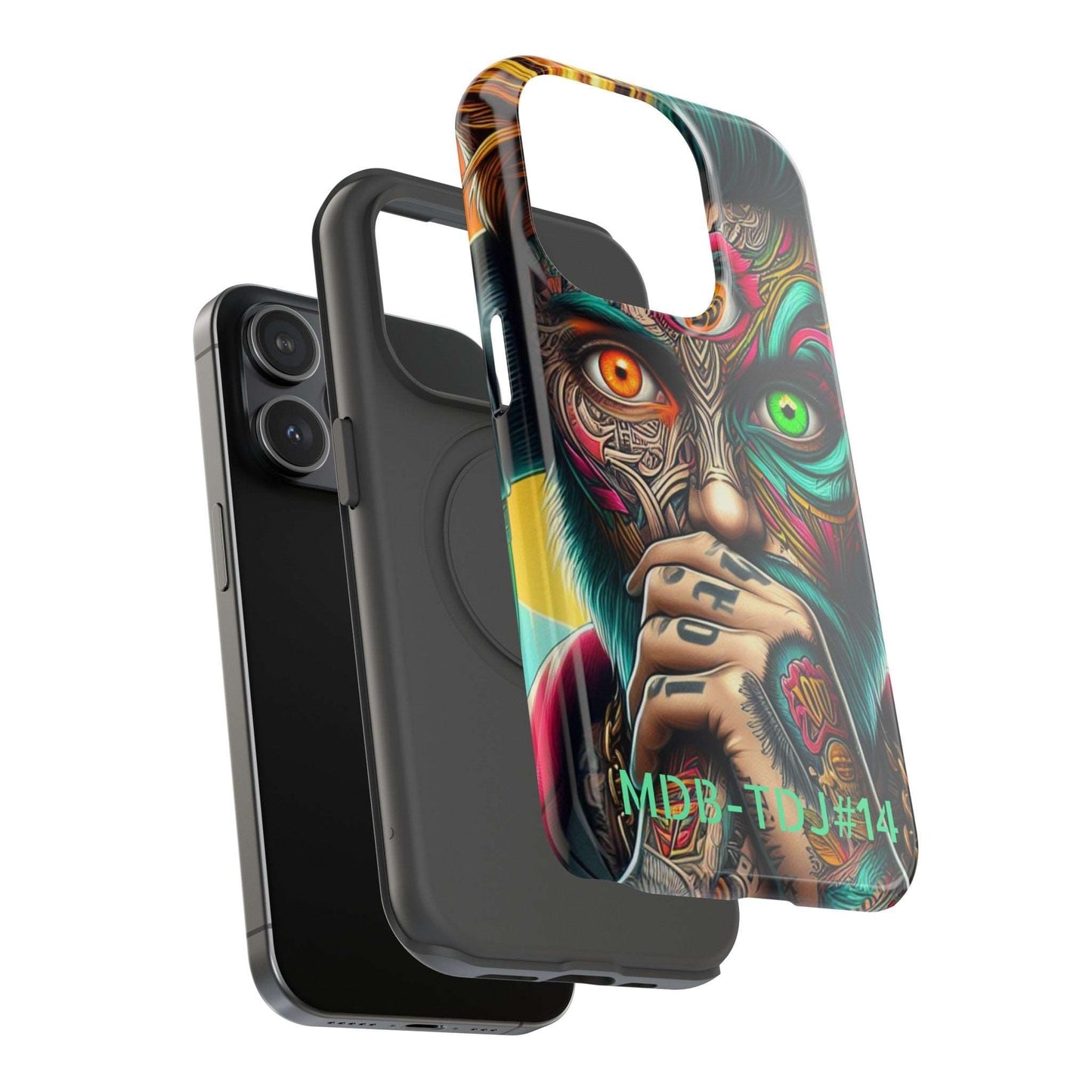 MDBTDJ#14 Impact-Resistant Phone Cases Fits most Tattooed DJ's Limited Edition