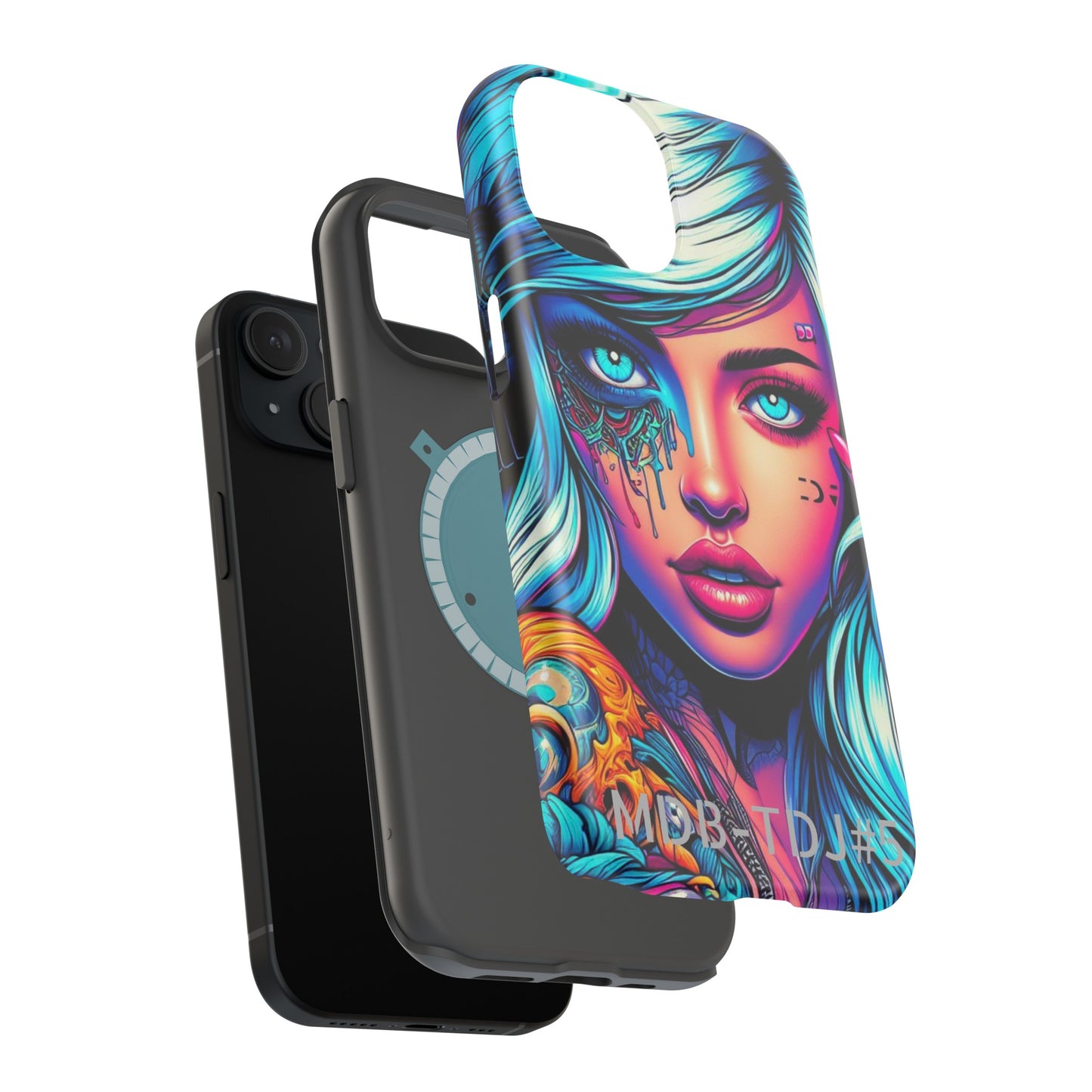 MDBTDJ#5 Impact-Resistant Phone Cases Tattooed Dj's Limited Edition, Phone Case, Tattooed Djs Shop