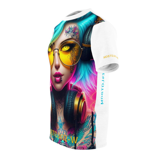 MDBTDJ#32-W Premium Art Tee Shirt - Tattooed Dj's Limited Edition - Unisex, T-Shirt, T-Shirts, Tattooed Djs Shop