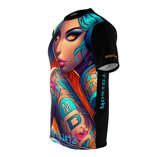 MDBTDJ#12 Premium Tee Shirt - Tattooed Dj's Limited Edition - Unisex, T-Shirt, Clothing Tops, Tattooed Djs Shop