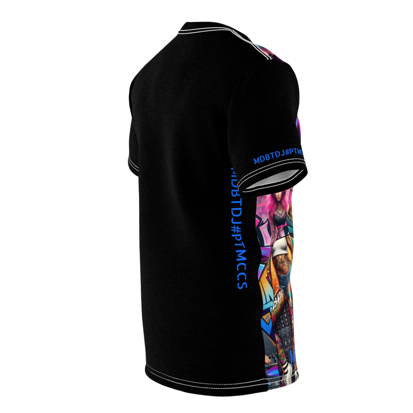 MDBTDJ#PTMCCS Premium Art Tee Shirt - Tattooed Dj's Limited Edition - Unisex