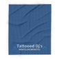 MDBTDJ#ICNFBBTDJ Fleece Blanket Tattooed Dj's Limited Edition, Home Decor, Tattooed Djs Shop