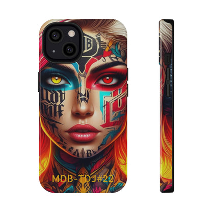 MDBTDJ#22 Impact-Resistant Phone Cases Fits most Tattooed DJ's Limited Edition, Phone Case, Tattooed Djs Shop