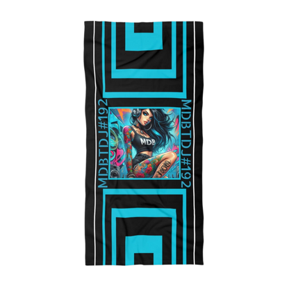 MDBTDJ#192T2DJ Beach Towel, Beach Towel, Uncategorized, Tattooed Djs Shop
