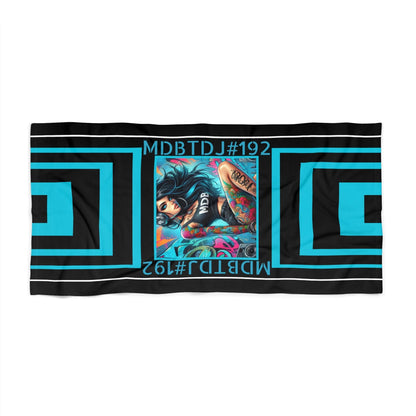MDBTDJ#192T2DJ Beach Towel, Beach Towel, Uncategorized, Tattooed Djs Shop