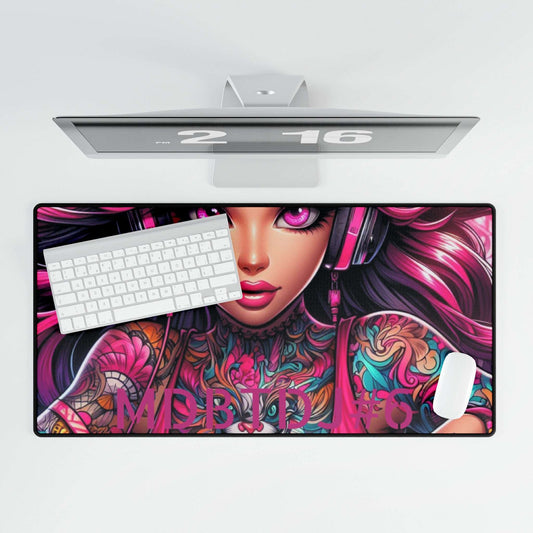 MDBTDJ#6 Mouse Pads Desk Mats Tattooed DJ's Limited Edition, Home Decor, Apparel & Accessories, Tattooed Djs Shop