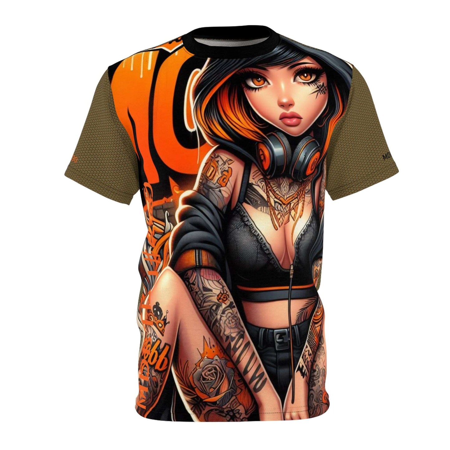 MDBTDJ#290 Unisex Cut & Sew Tee Tattooed Dj's Limited Edition, All Over Prints, Uncategorized, Tattooed Djs Shop