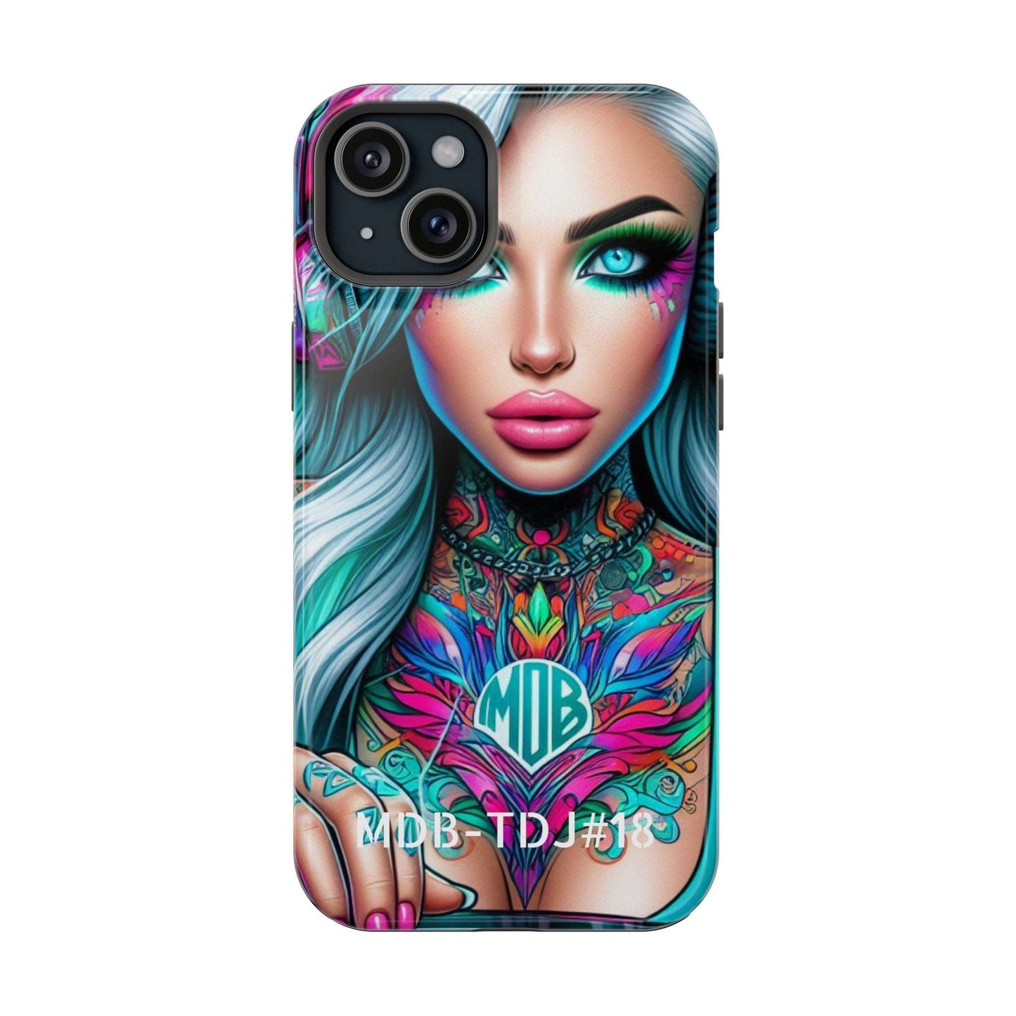 MDBTDJ#18 Impact-Resistant Phone Cases Fits most Tattooed DJ's Limited Edition