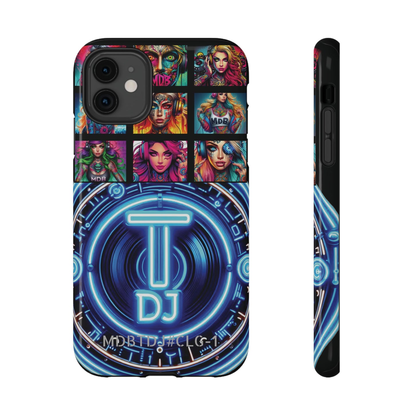 MDBTDJ#CLG-1-A Impact-Resistant Phone Cases Tattooed Dj's Limited Edition, Phone Case, Tattooed Djs Shop