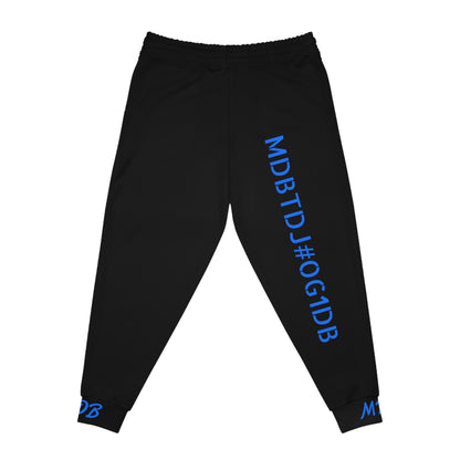 MDBTDJ#OG1DB Athletic Joggers Tattooed DJ's Limited Edition, All Over Prints, Tattooed Djs Shop