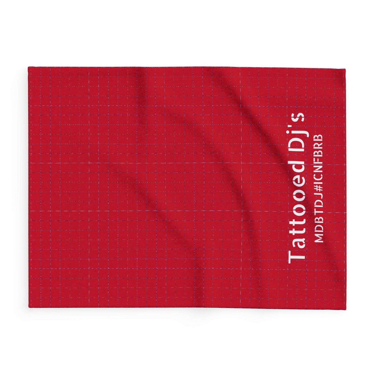 MDBTDJ#ICNFBRB Fleece Blanket Tattooed Dj's Limited Edition, Home Decor, Tattooed Djs Shop