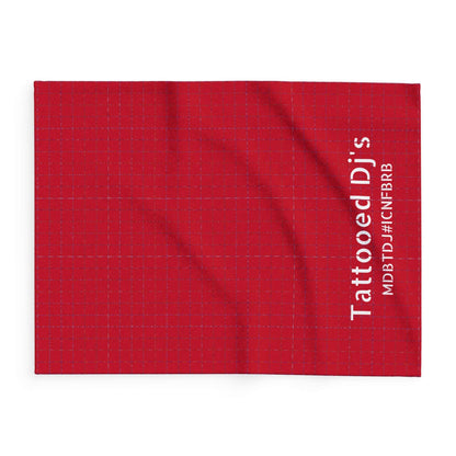 MDBTDJ#ICNFBRB Fleece Blanket Tattooed Dj's Limited Edition, Home Decor, Tattooed Djs Shop