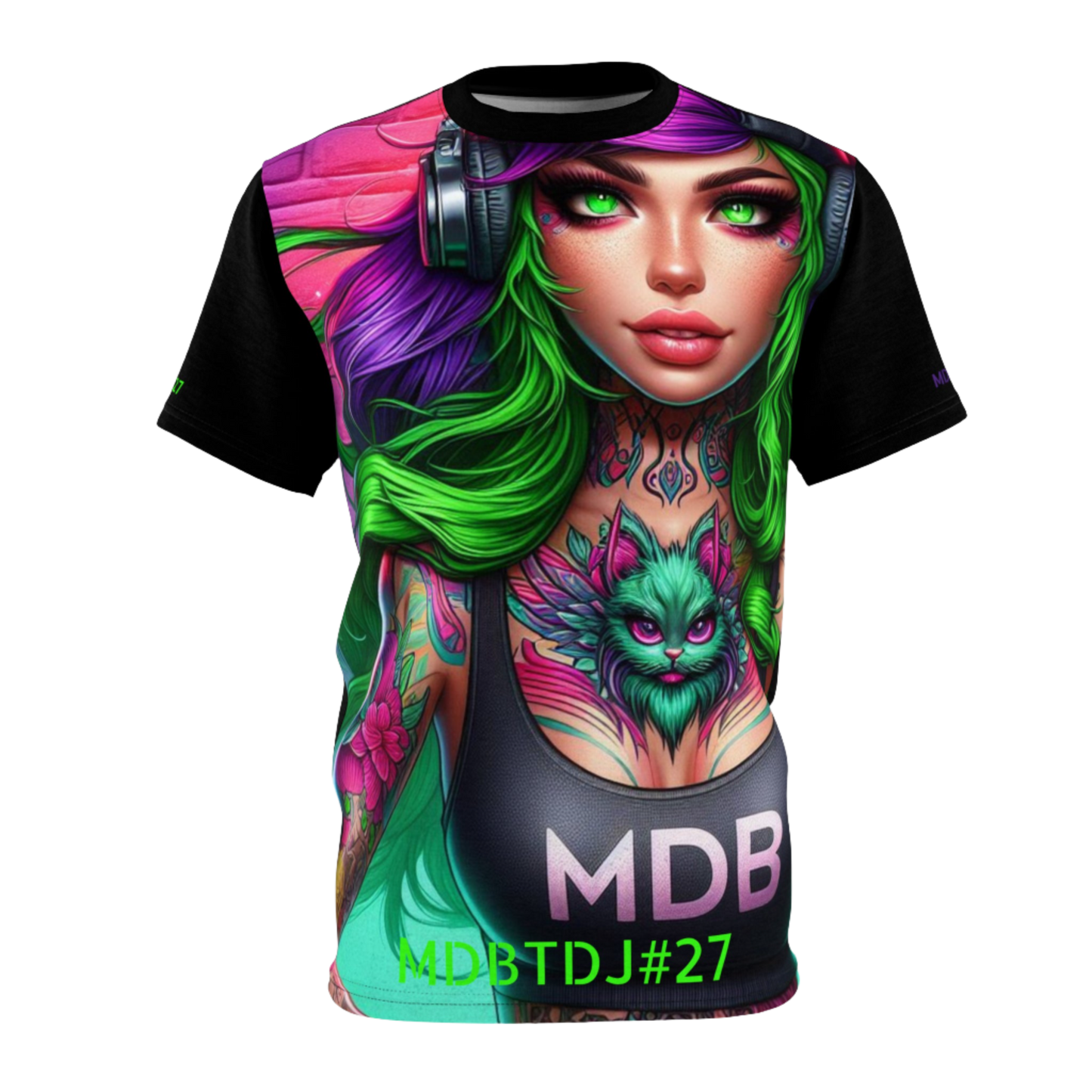 MDBTDJ#27 Premium Art Tee Shirt - Tattooed Dj's Limited Edition - Unisex