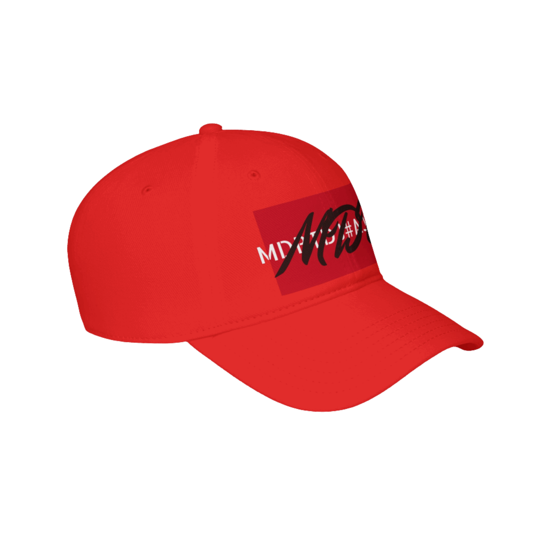 MDBTDJ #AJBRC Red - Low Profile Baseball Cap