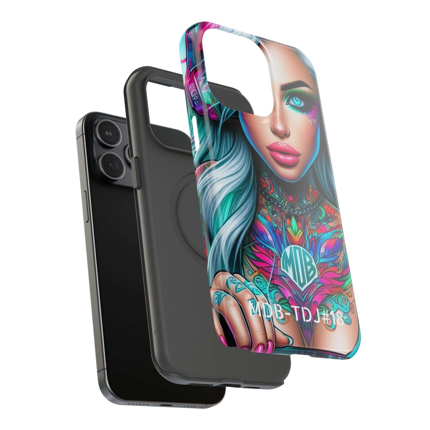 MDBTDJ#18 Impact-Resistant Phone Cases Fits most Tattooed DJ's Limited Edition