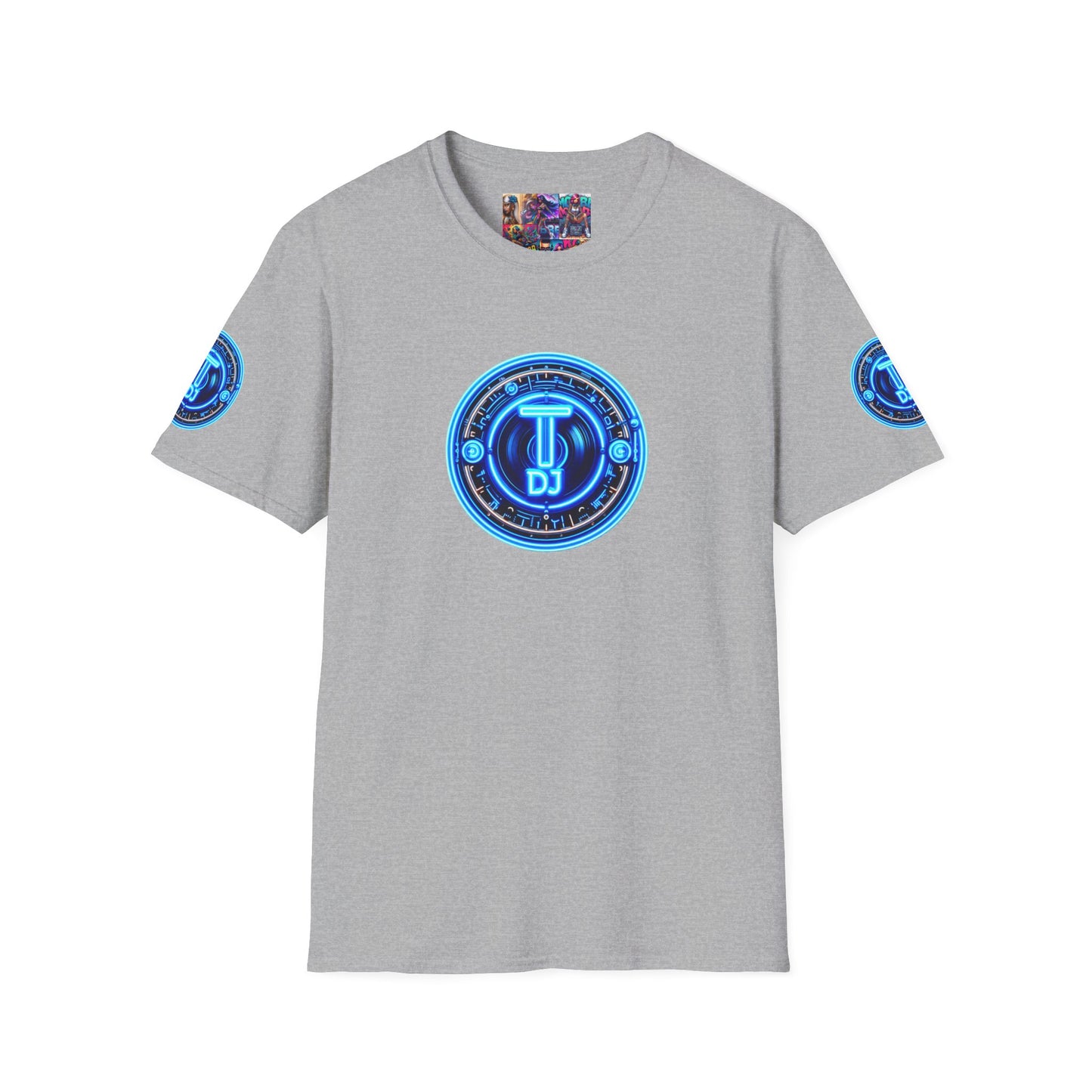 MDBTDJ#5 Unisex Softstyle T-Shirt Tattooed Dj's Limited Edition, T-Shirt, Tattooed Djs Shop