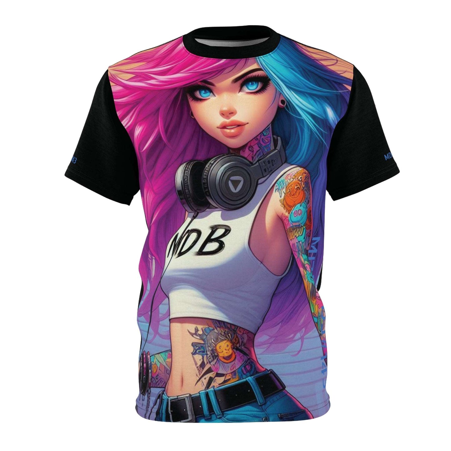 MDBTDJ#143 Unisex Cut & Sew Tee Tattooed Dj's Limited Edition