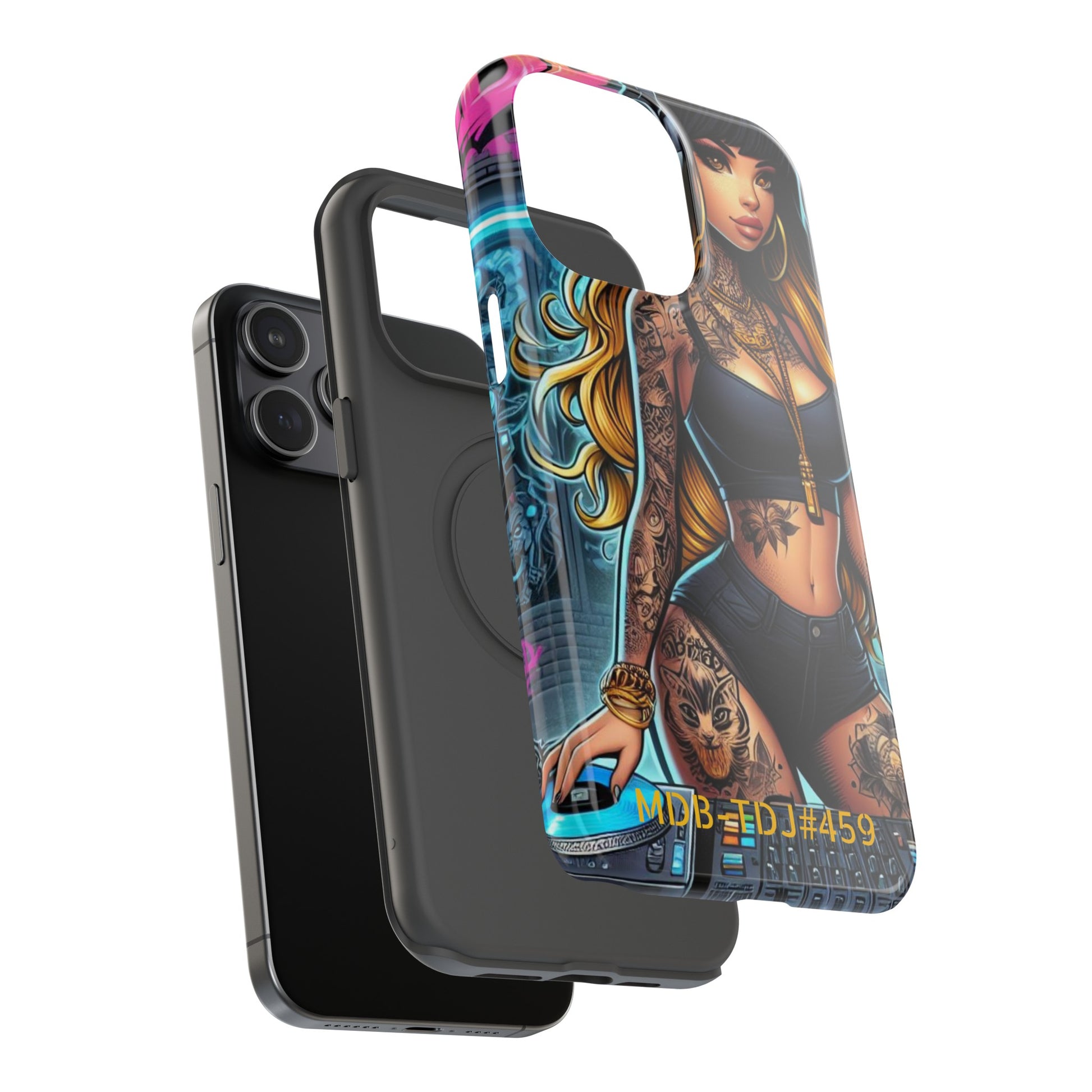 MDBTDJ#459 Impact-Resistant Phone Case Tattooed DJ's Limited Edition Fits Most, Phone Case, Tattooed Djs Shop