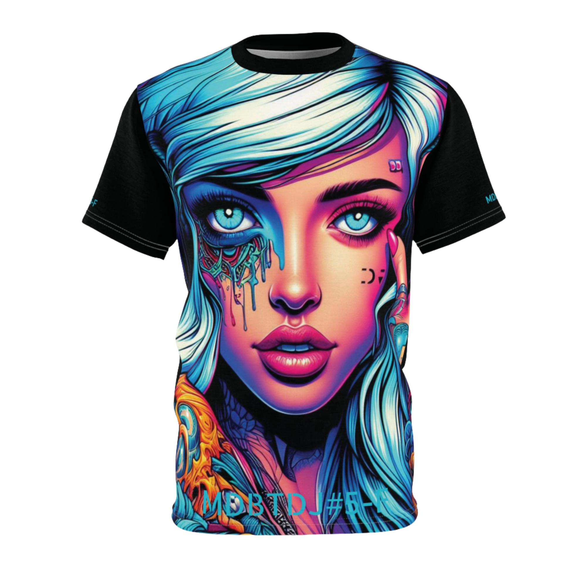 MDBTDJ#5-F Premium Tee Shirt - Tattooed Dj's Limited Edition - Unisex, T-Shirt, Clothing Tops, Tattooed Djs Shop