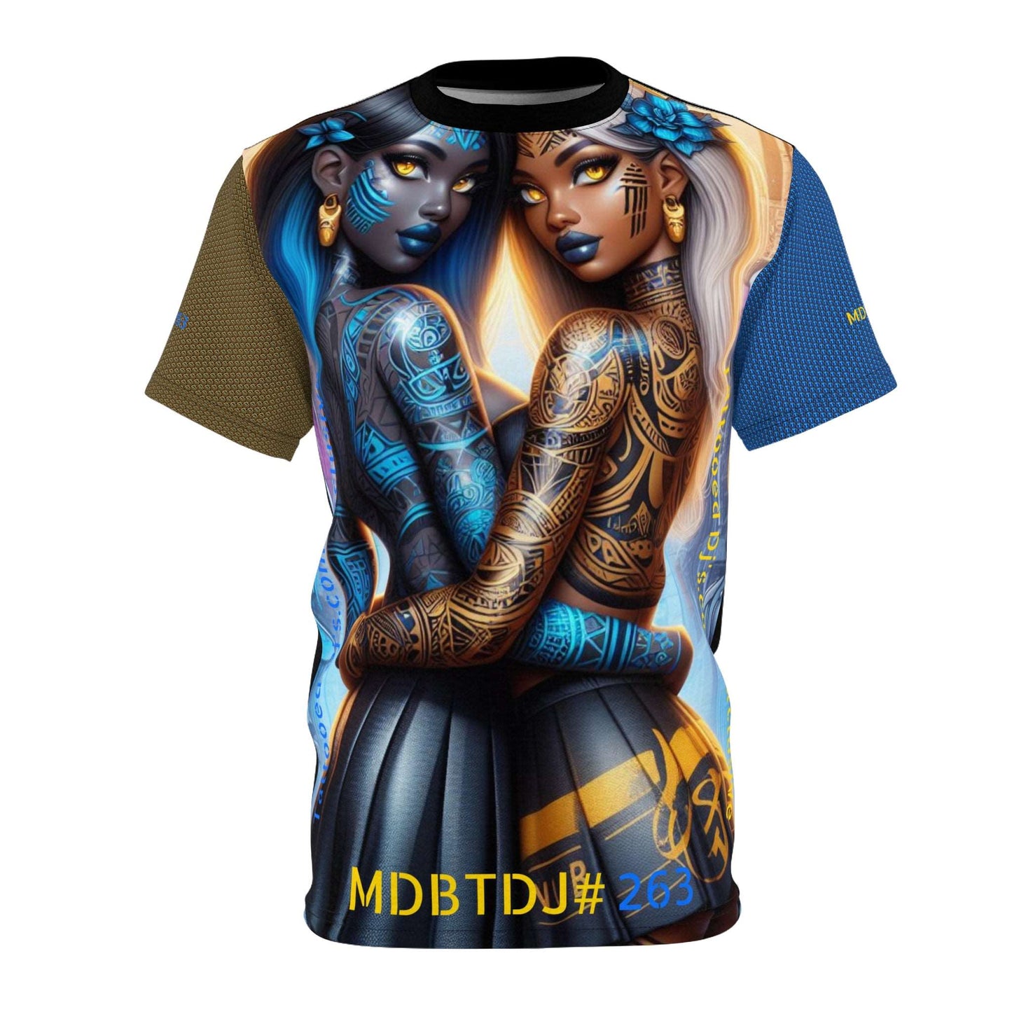 MDBTDJ#263 Unisex Cut & Sew Tee Tattooed Dj's Limited Edition TDJ Exclusive, All Over Prints, Uncategorized, Tattooed Djs Shop