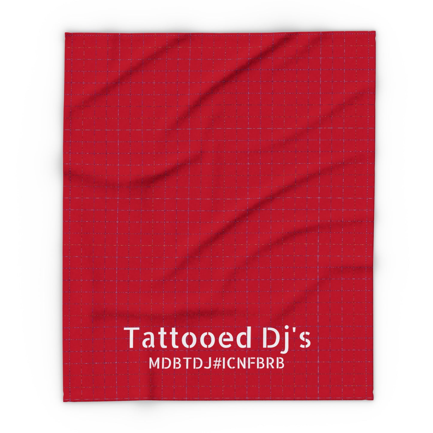MDBTDJ#ICNFBRB Fleece Blanket Tattooed Dj's Limited Edition, Home Decor, Tattooed Djs Shop