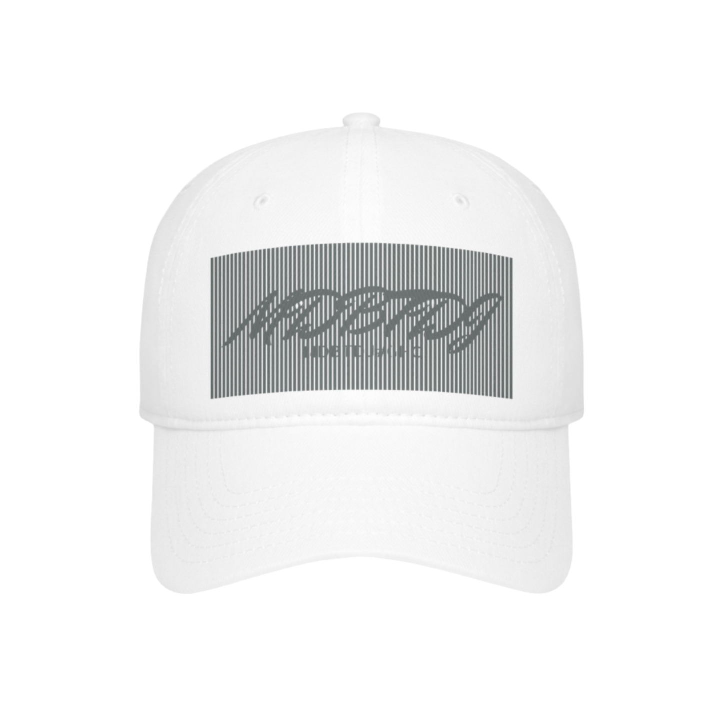 MDBTDJ#GHC White - Low Profile Baseball Cap