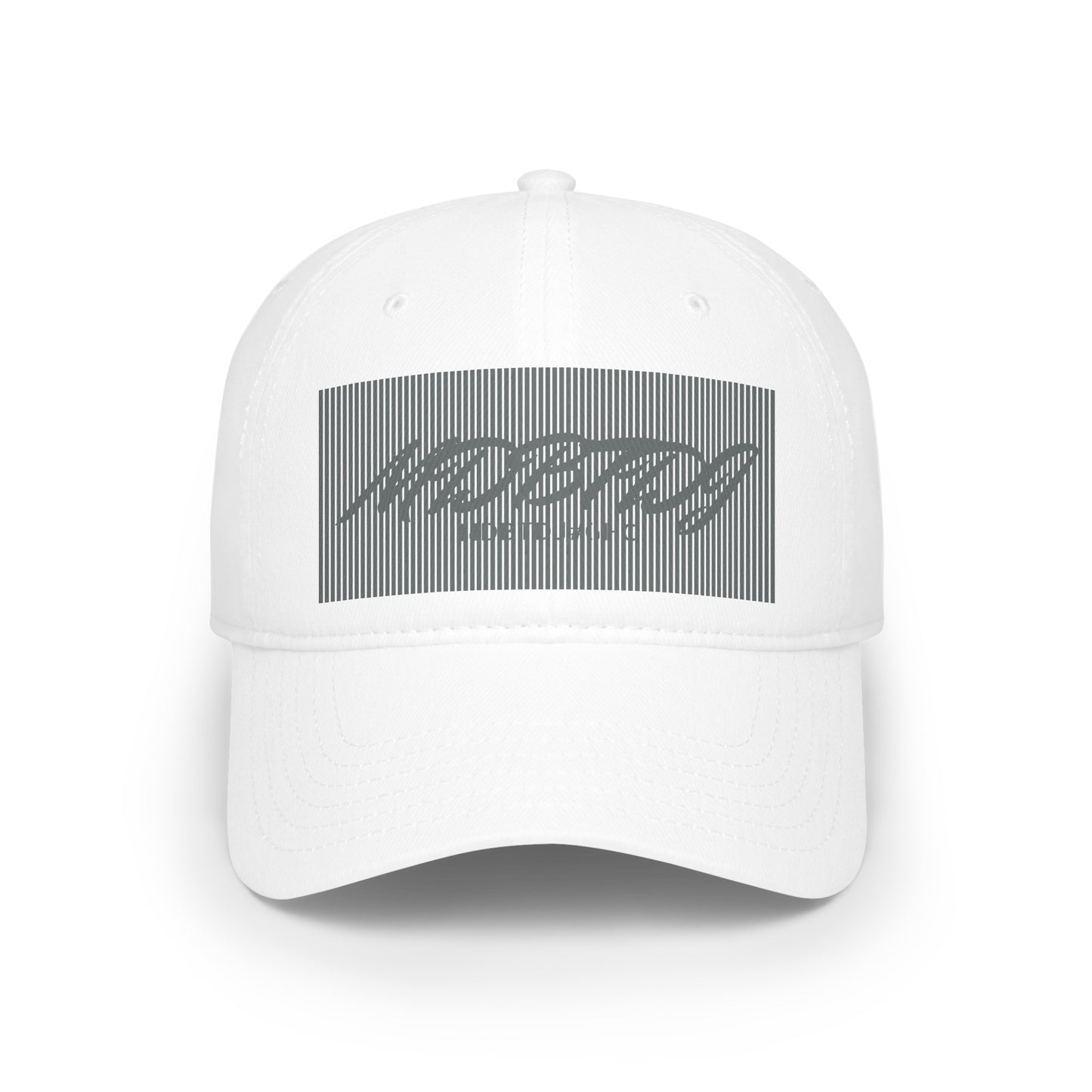 MDBTDJ#GHC White - Low Profile Baseball Cap, Hats, Tattooed Djs Shop